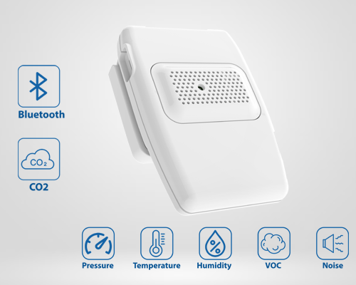 HibouAir CO2 with Noise monitor, BLE only