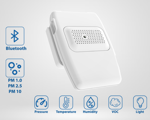 HibouAir PM monitor, BLE only